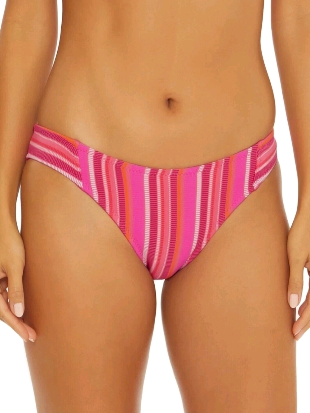 Trina Turk 'Marai' Striped Tab-Side Hipster Bikini Bottom, Multicolor